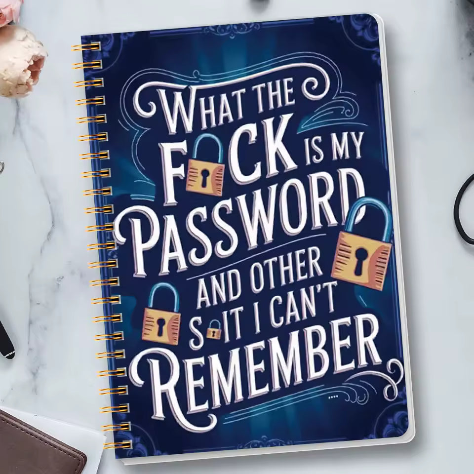 PasswordBog™ | Den sjove måde at få styr på alle dine adgangskoder