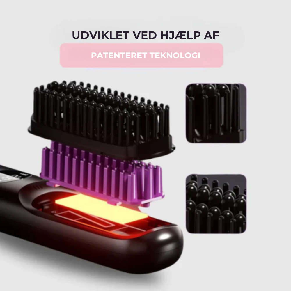 HeatBrush™ | Kort hår med volumen på få minutter