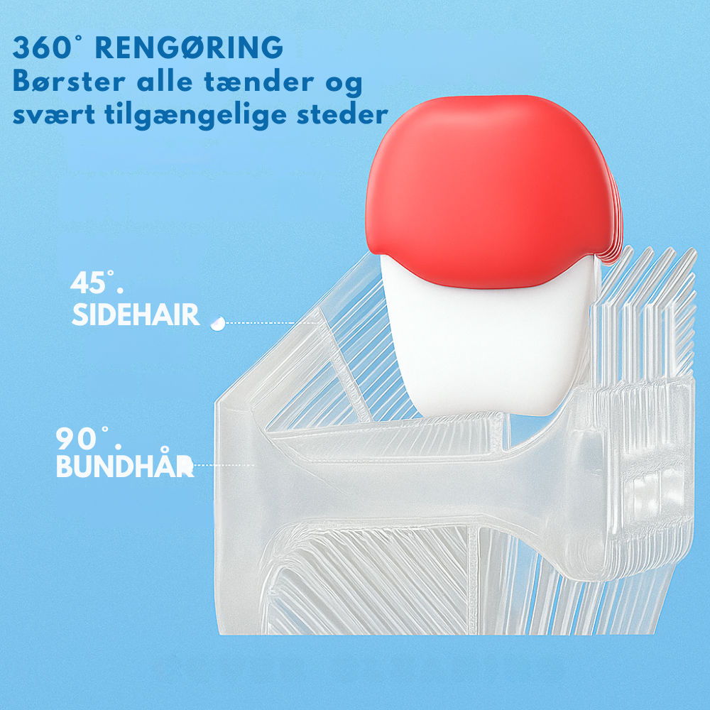 KiddoBrush™ | Slut med tandbørstnings-kampe derhjemme