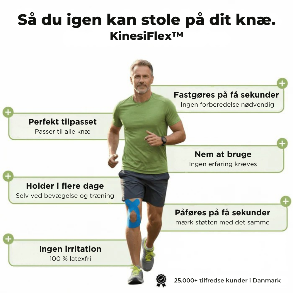KinesiFlex™ | Bevæg dig tryggere med stabil støtte