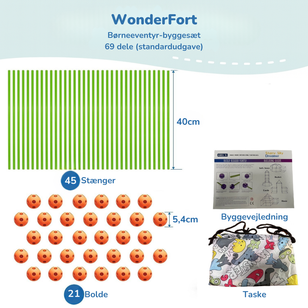WonderFort™ | Byg jeres eget eventyrunivers derhjemme