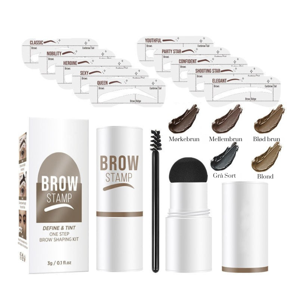 BrowStamp™ | Perfekte bryn på sekunder uden besvær hver morgen