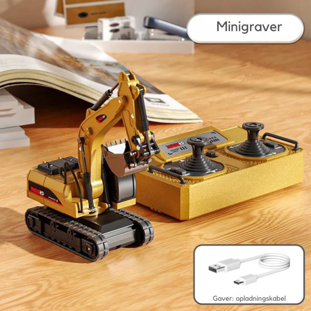 MiniMachinery™ – Den miniature byggeplads, der virkelig fanger børns opmærksomhed