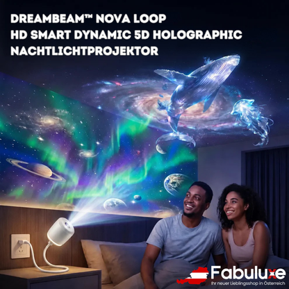 DreamBeam™ | Verwandle jeden Raum in ein magisches Erlebnis in wenigen Sekunden