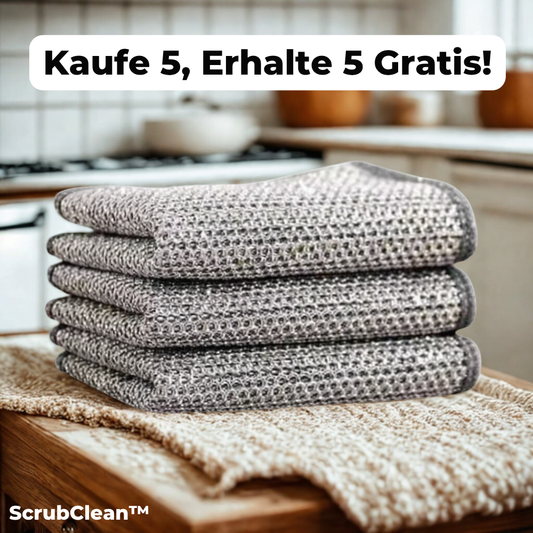 ScrubClean™ | Gründliche Reinigung ohne Kratzer