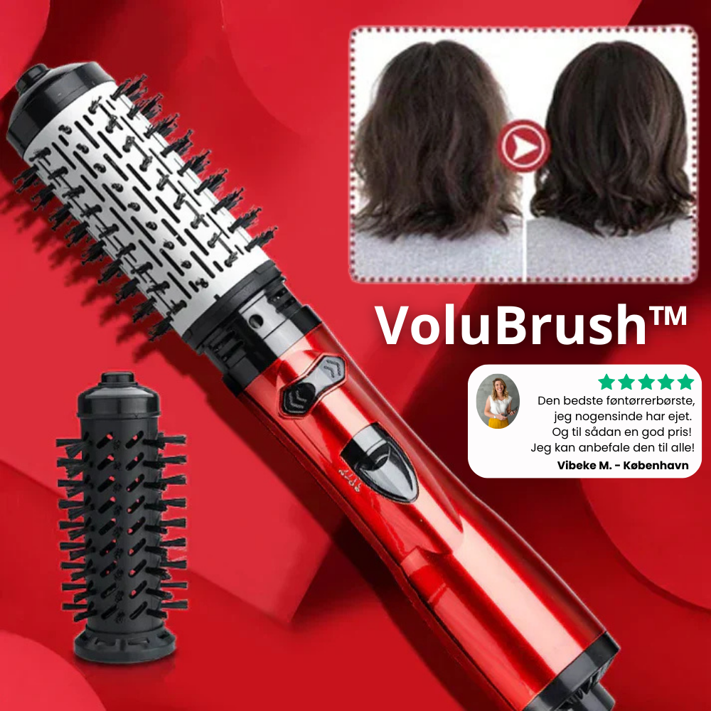 VoluBrush™ | Smukt hår på få minutter også på travle dage