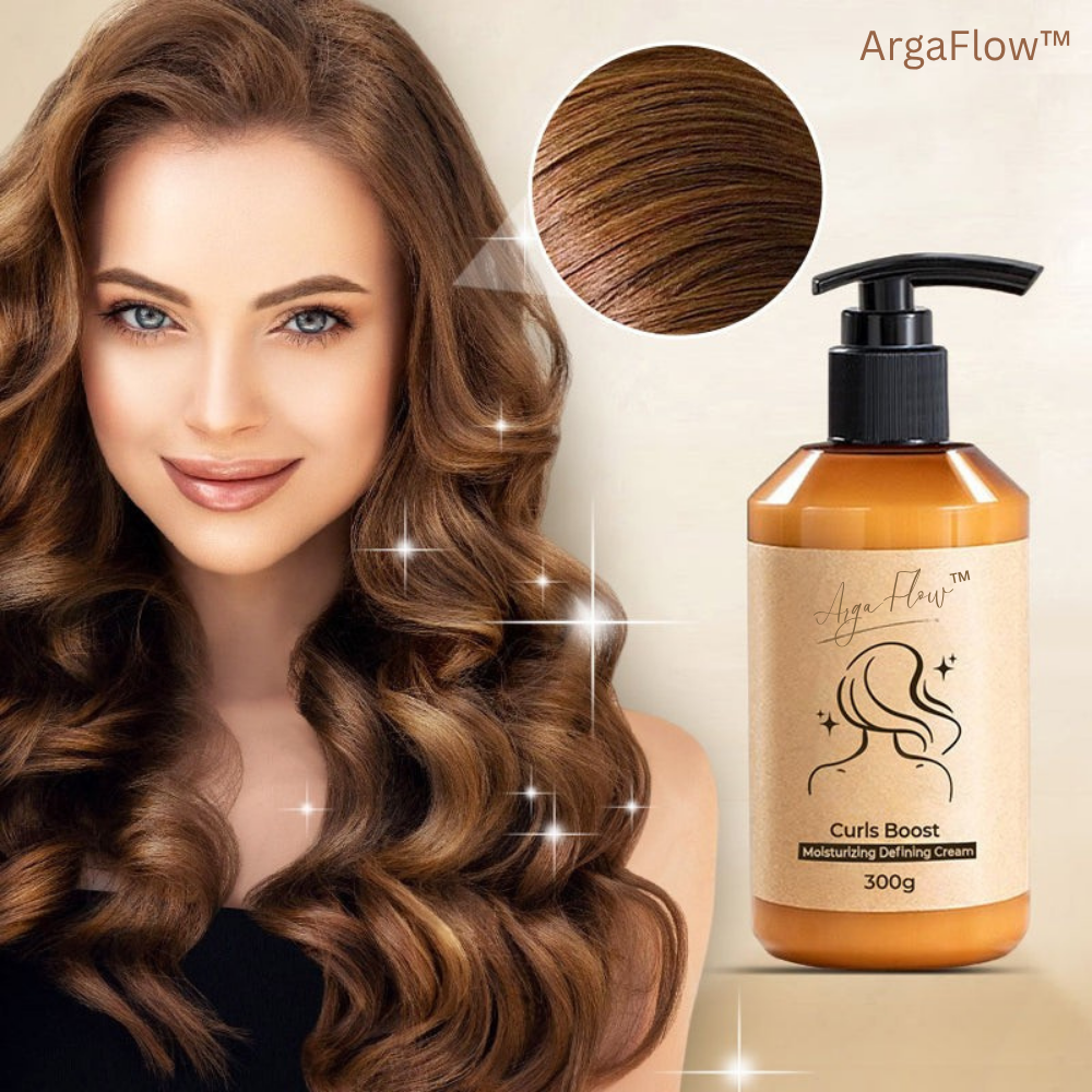 ArgaFlow™ | Fyldige, fugtede og beskyttede krøller – helt naturligt