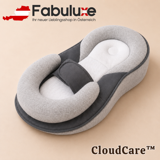 CloudCare™ | Weiche Unterstützung für ruhige Momente nach dem Füttern