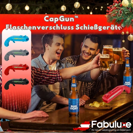 CapGun™ | Flasche öffnen – und die Party starten