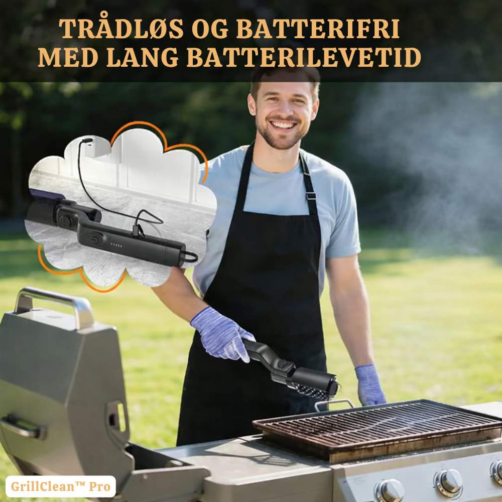 GrillClean™ Pro | Gør grillrengøring hurtig og ubesværet