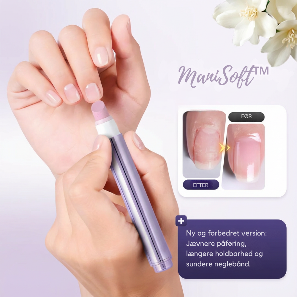 ManiSoft™ – Få pæne og velplejede neglebånd uden saks eller smerte
