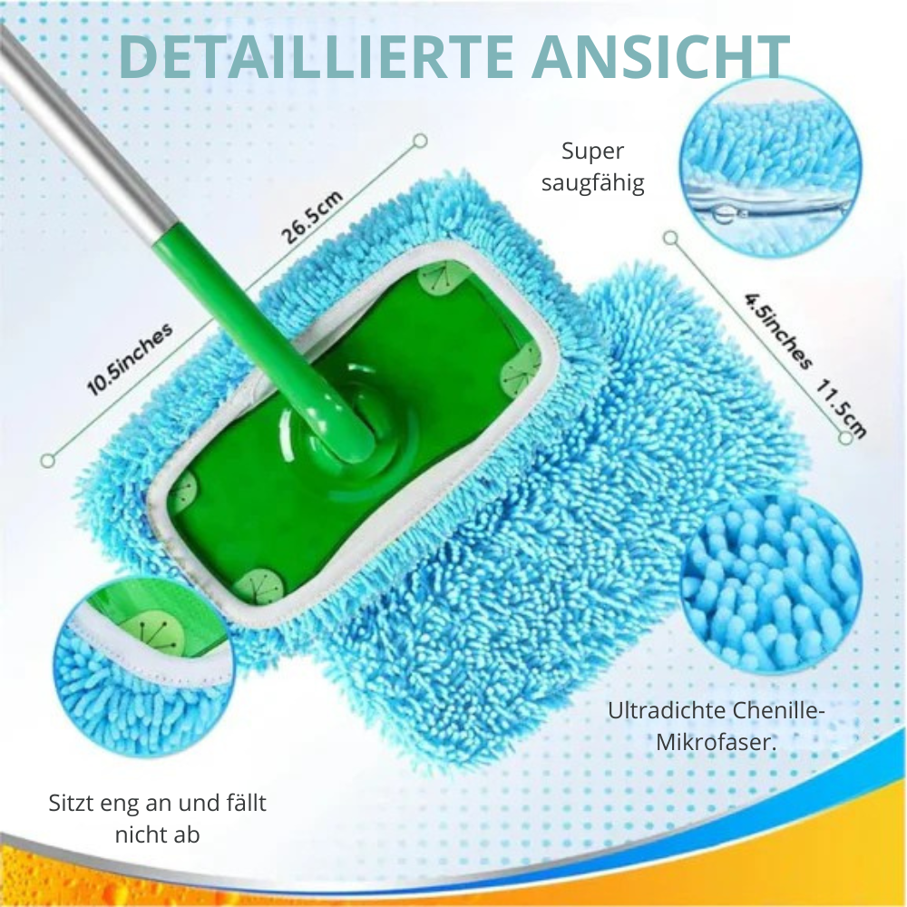 EcoMopp™ | Geld sparen und Einweg-Pads vermeiden