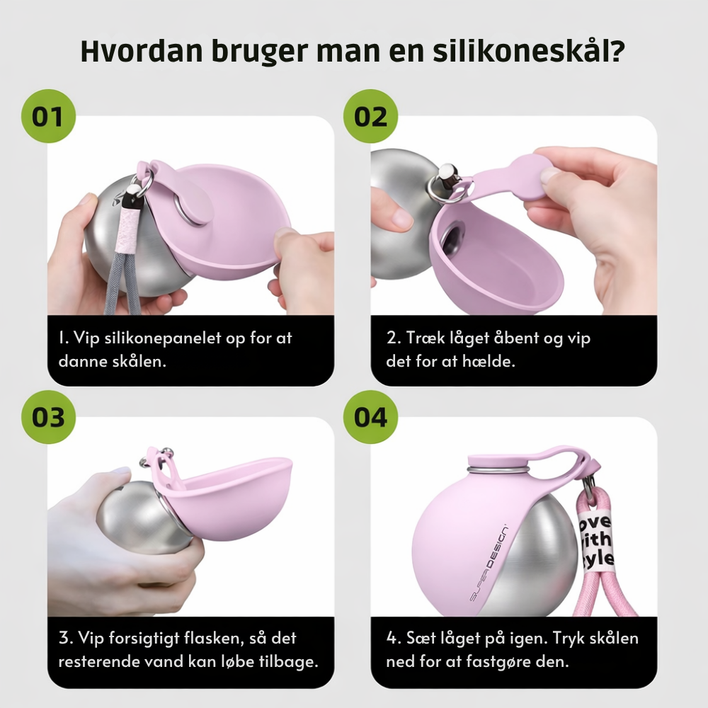 HydroPet™ | Giv din hund frisk vand hvor som helst