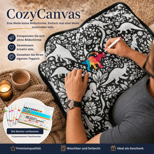 CozyCanvas™ | Gemeinsam gemütliche Erinnerungen ohne Bildschirme schaffen