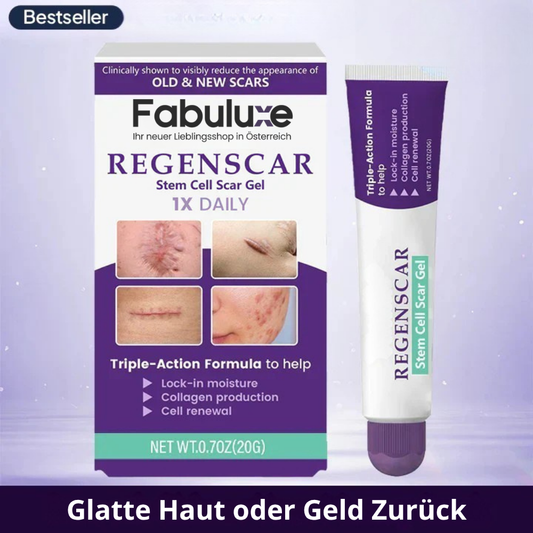 RegenScar™ | Macht sichtbare Narben glatter und weniger auffällig