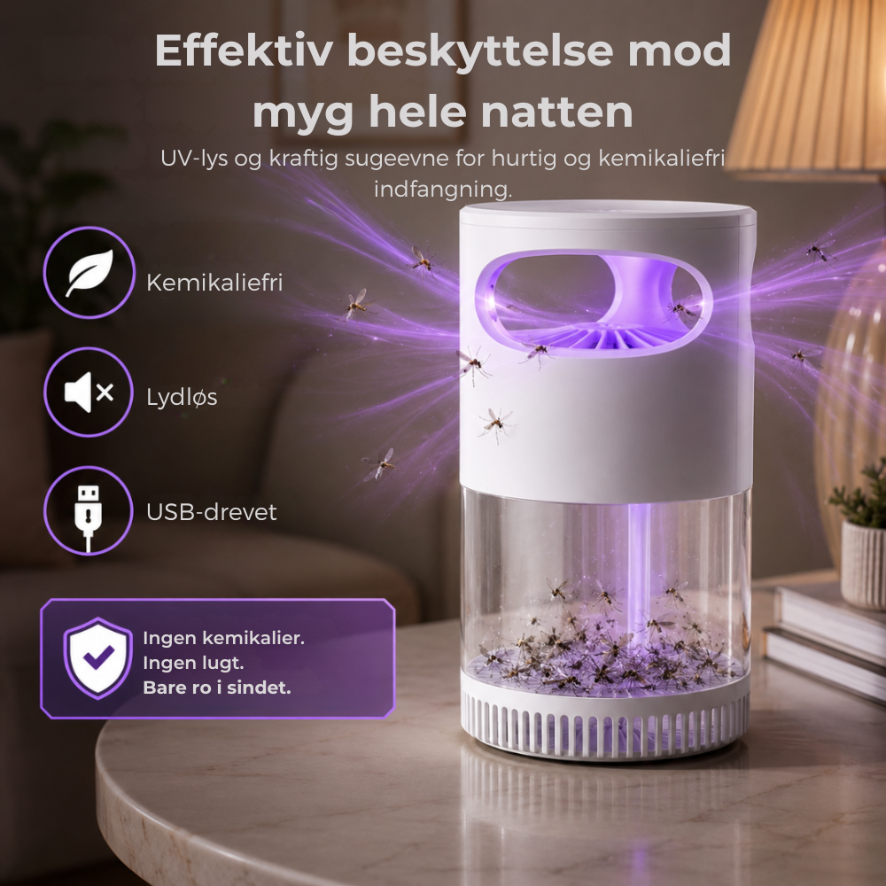 BuzzAway™ | Få roligere aftener uden summen ved øret