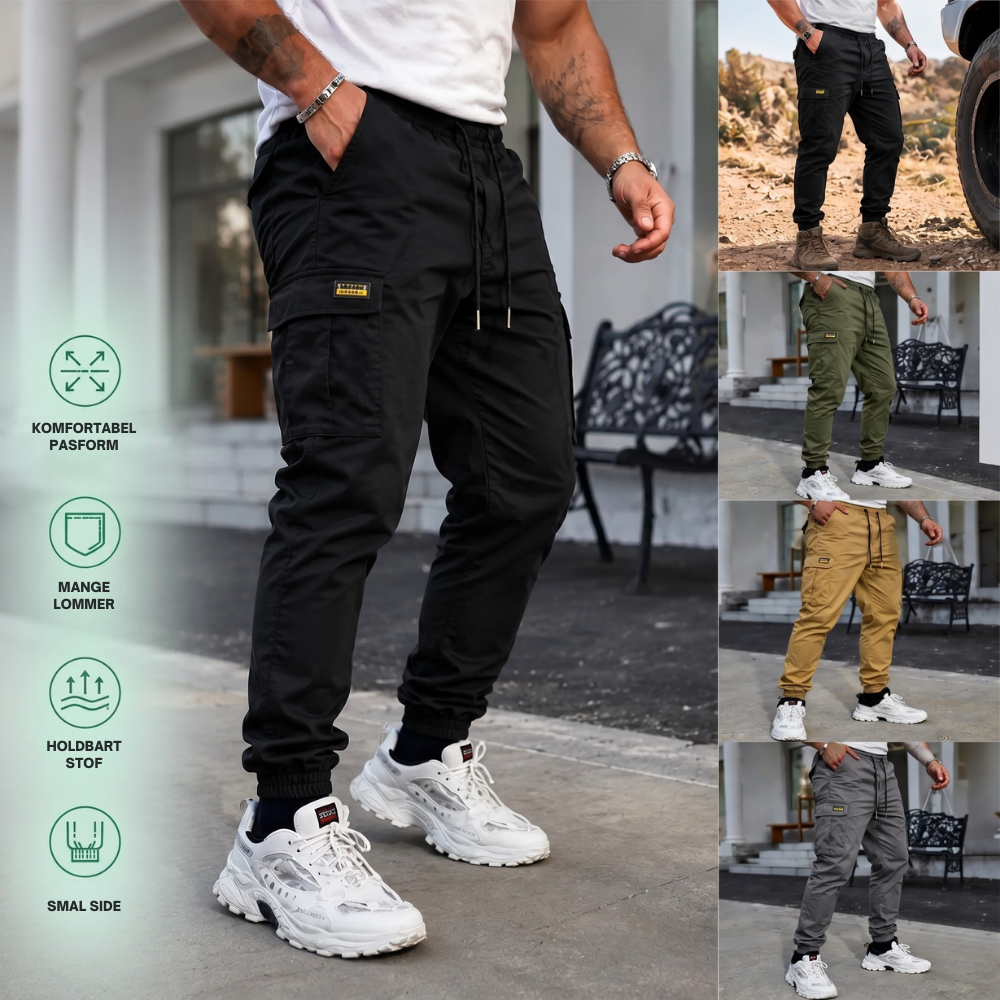 FlexCargo™  | Bukser, der føles som joggers, men ser meget skarpere ud
