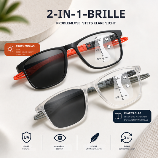 ClariFocus™ | Eine Brille für alles, was du tust