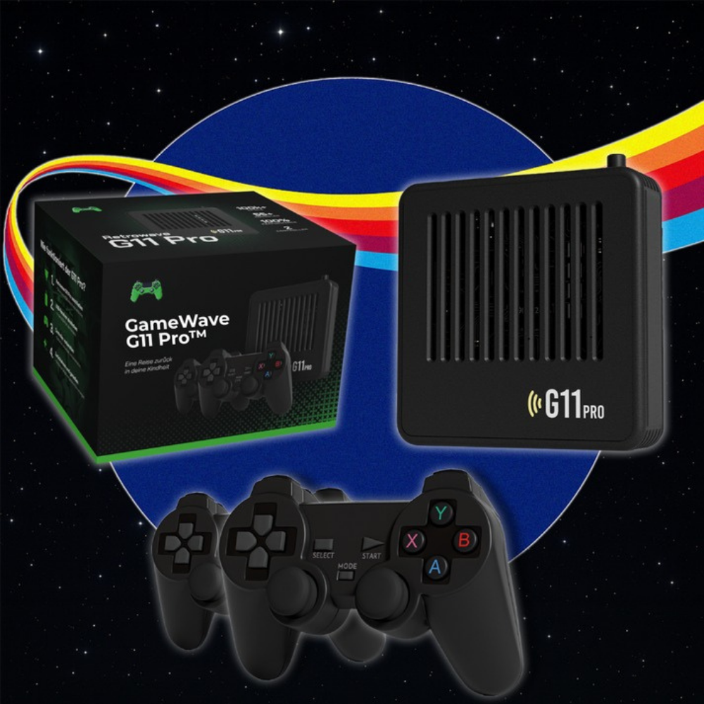 GameWave G11 Pro™ | Bring barndommens spil tilbage i dit liv på et øjeblik