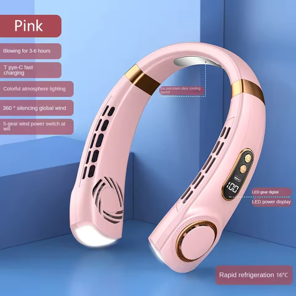 NeckBreeze™ | Det personlige klimaanlæg, du altid har med dig
