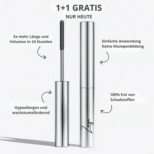 Zaya™ | Erhalte schöne Wimpern ohne Klumpen und Reizungen