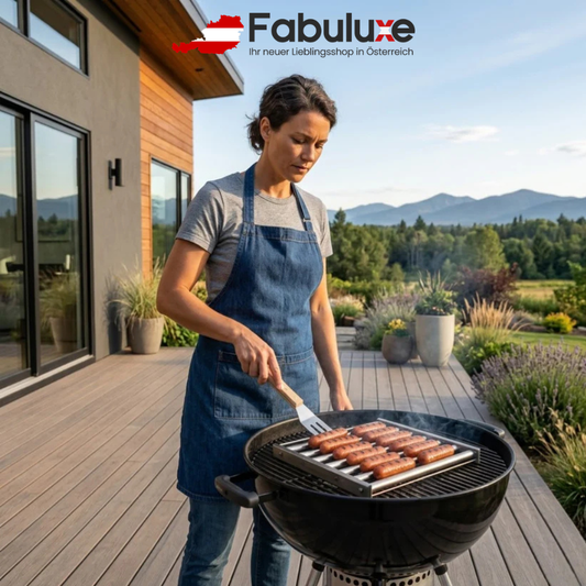 GrillGrip™ | Grillen Sie alle Würstchen perfekt – auf einmal
