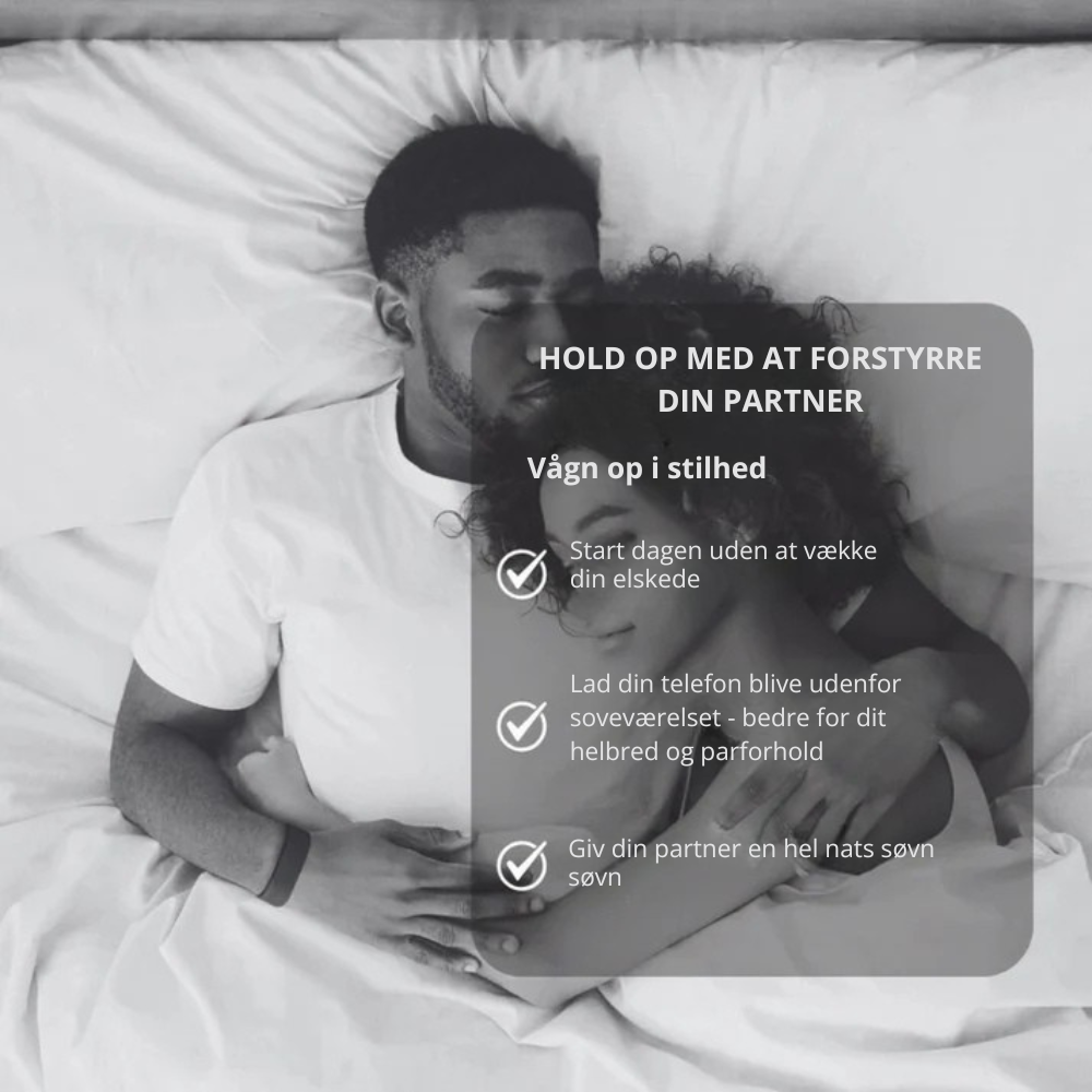 SilentRise Pro™ | Den smarte vibrerende vækkeur til dybdesovere🌙
