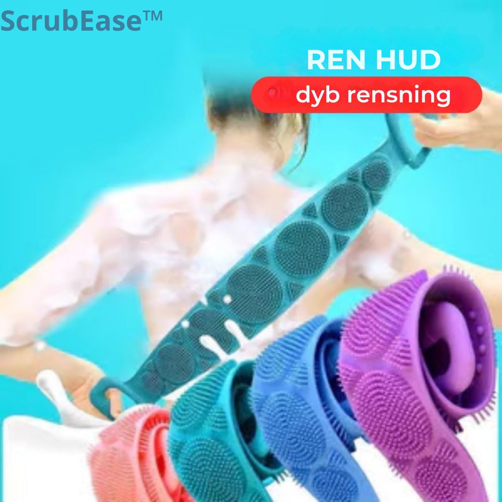 ScrubEase™ | Den nemmeste måde at vaske og massere din ryg – hver dag