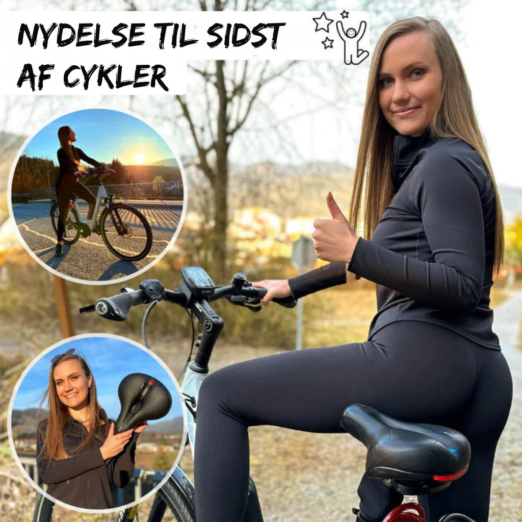 BikeComfort™ | Smertefri Ortopædisk Cykelsadel