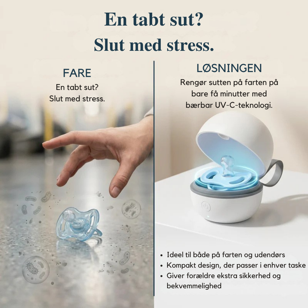 BabyClean™ | Ren sut og mere ro på farten