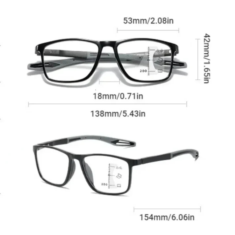 MultiVision™ | Multifokale, fleksible læsebriller og solbriller
