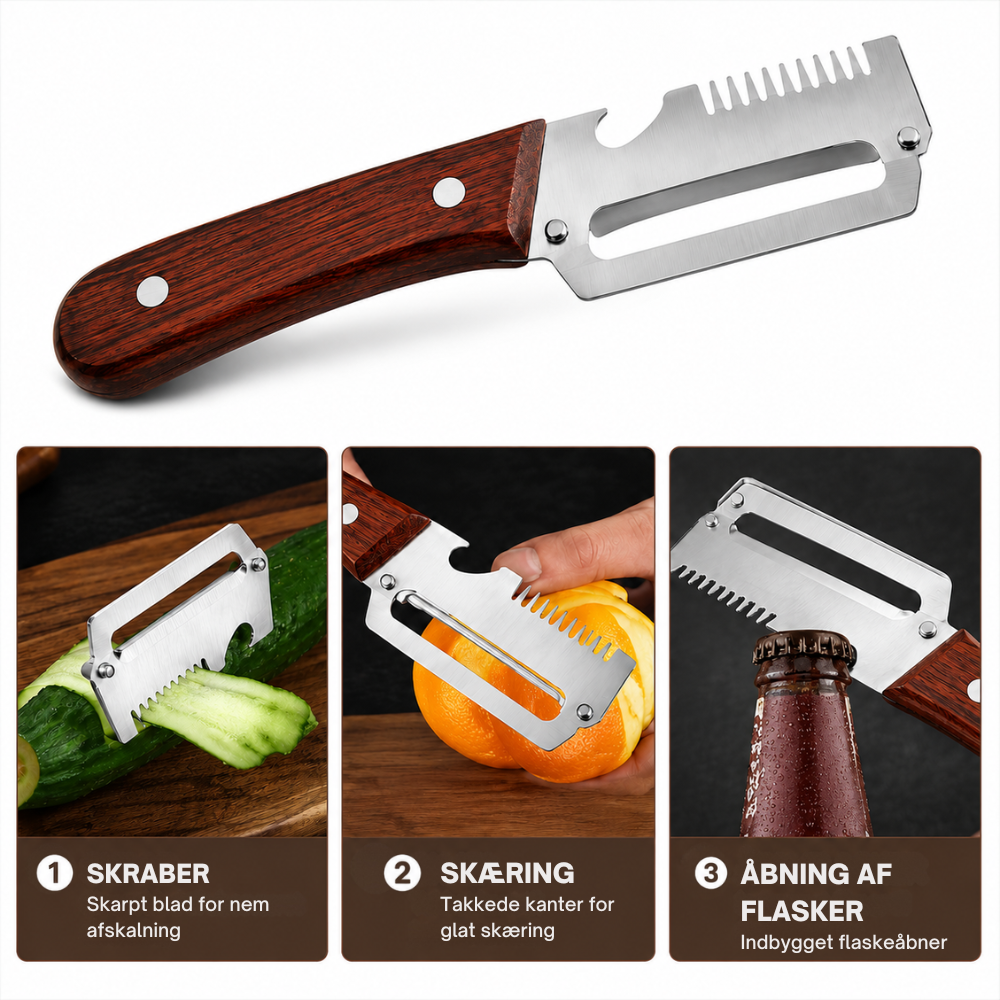 SlicePro™ Duo | Gør madlavning lettere med færre redskaber