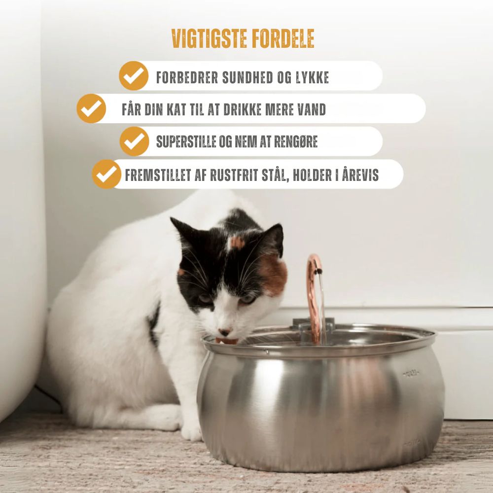 FeliFountain™ | Sig farvel til urinvejsproblemer hos katte