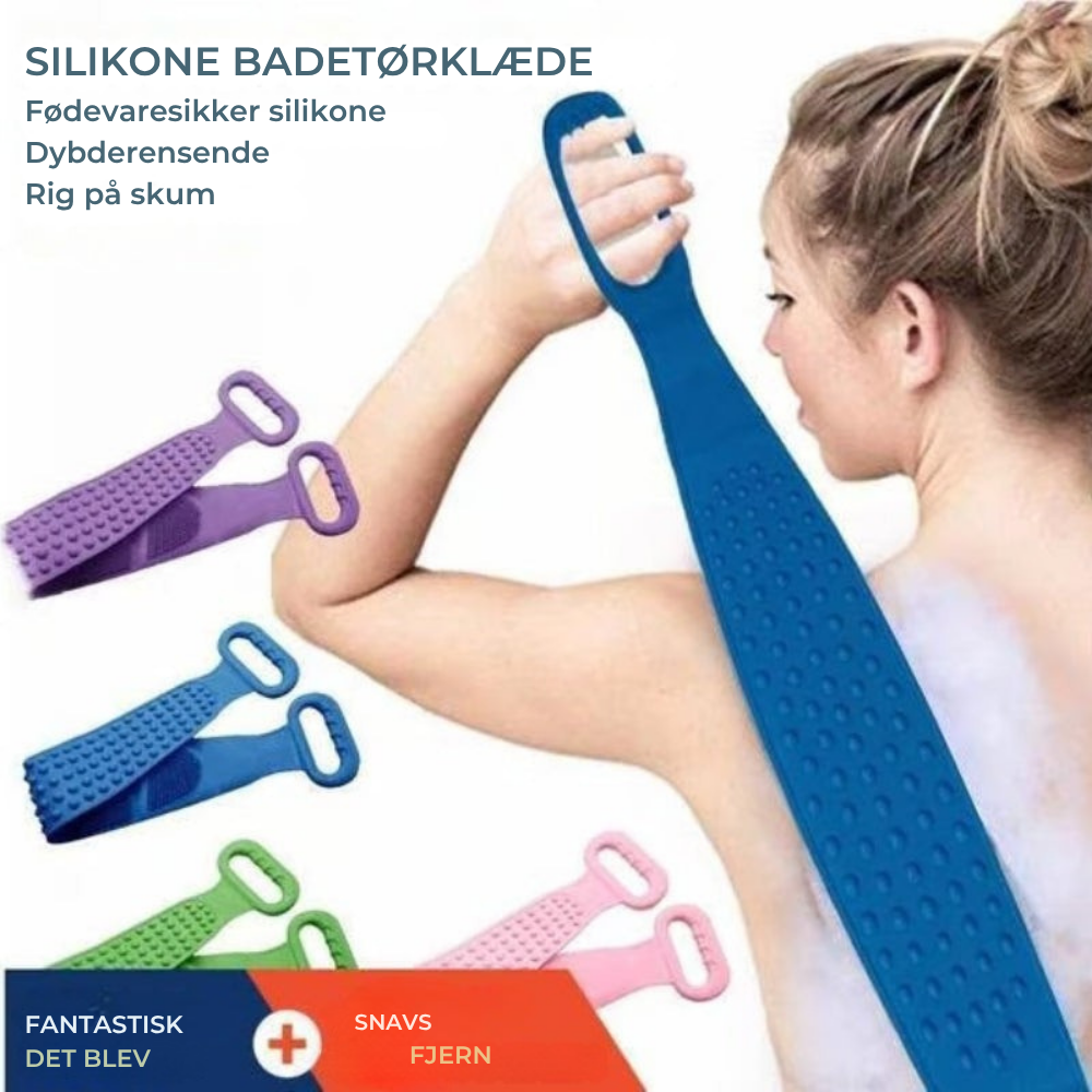 ScrubEase™ | Den nemmeste måde at vaske og massere din ryg – hver dag