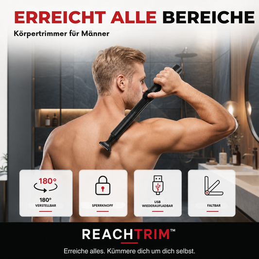 ReachTrim™ | Trimmen Sie Ihren gesamten Rücken selbst ohne Mühe