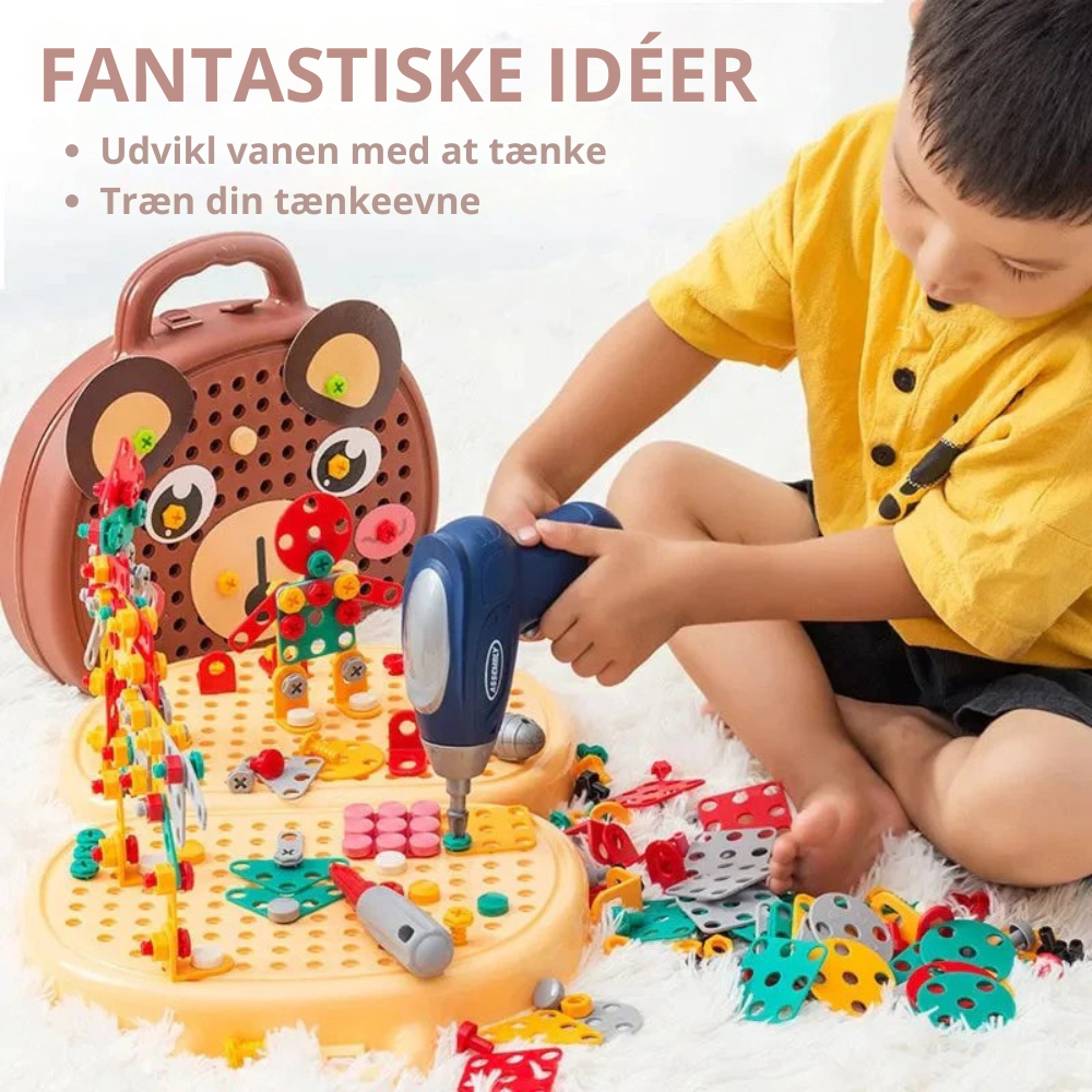 LittleBuilder™ | Giv dit barn kreativitet, selvtillid og læring gennem leg