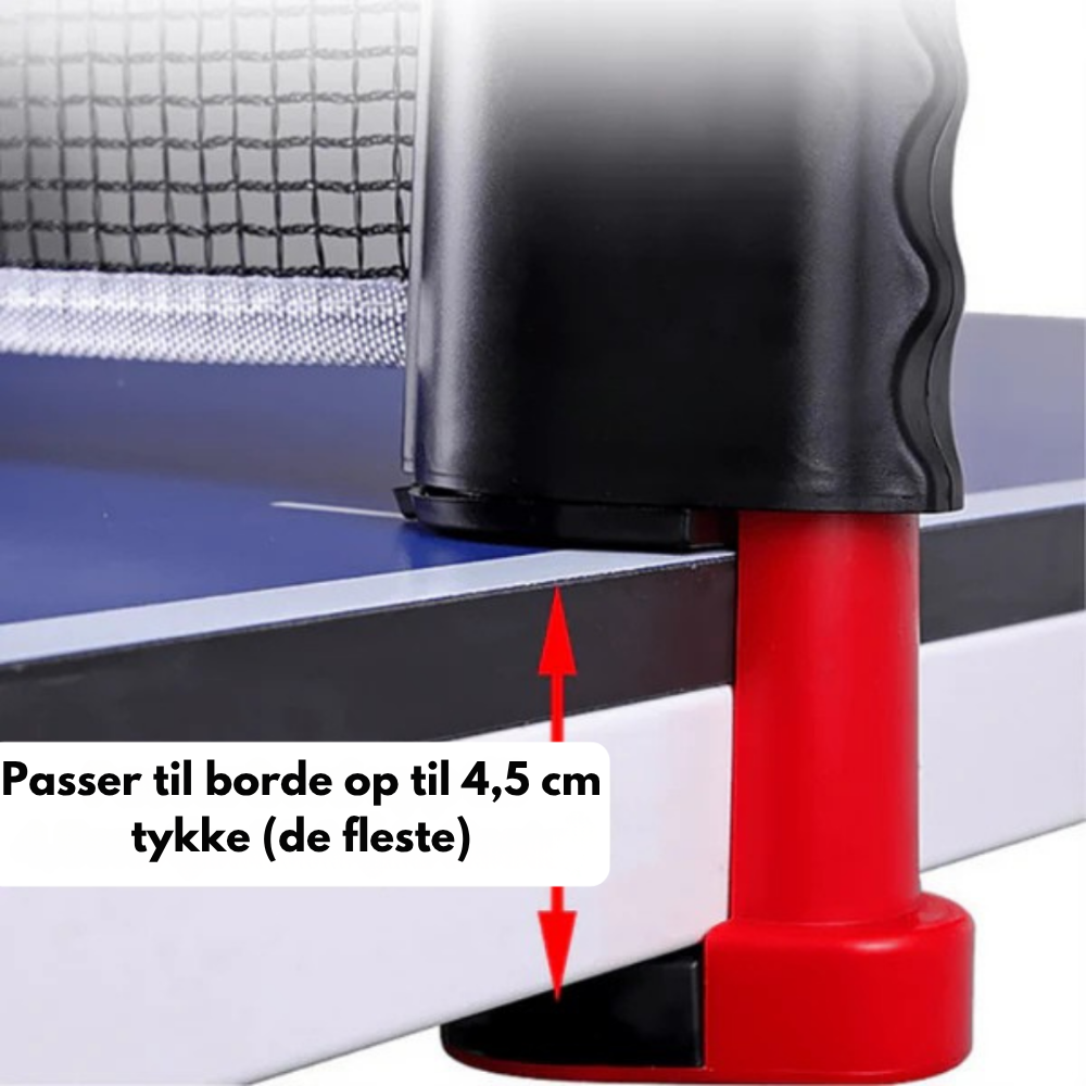 FlexiPong™ | Spil bordtennis hvor som helst, når som helst