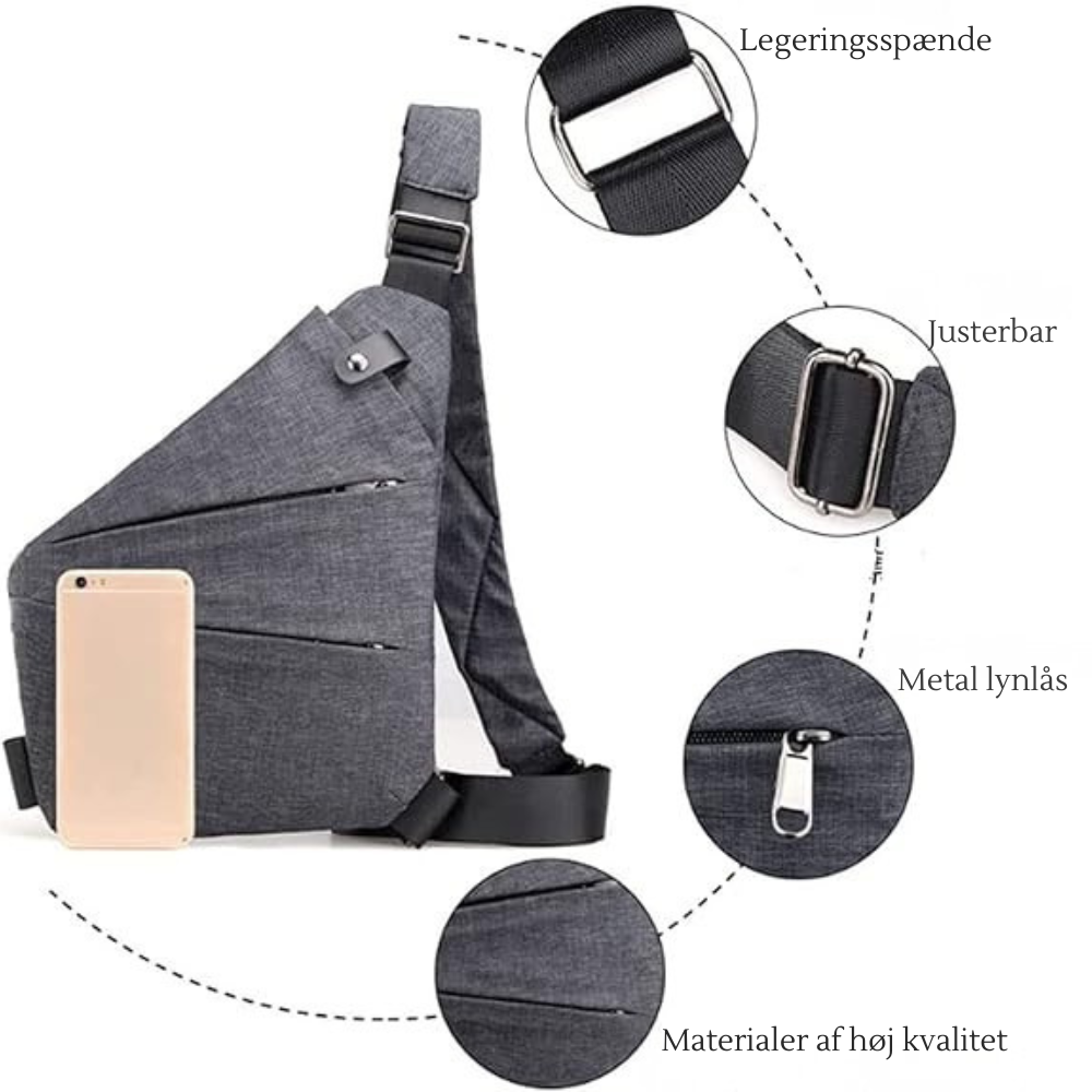 TrygBag™ | Hold alt organiseret og tæt på dig