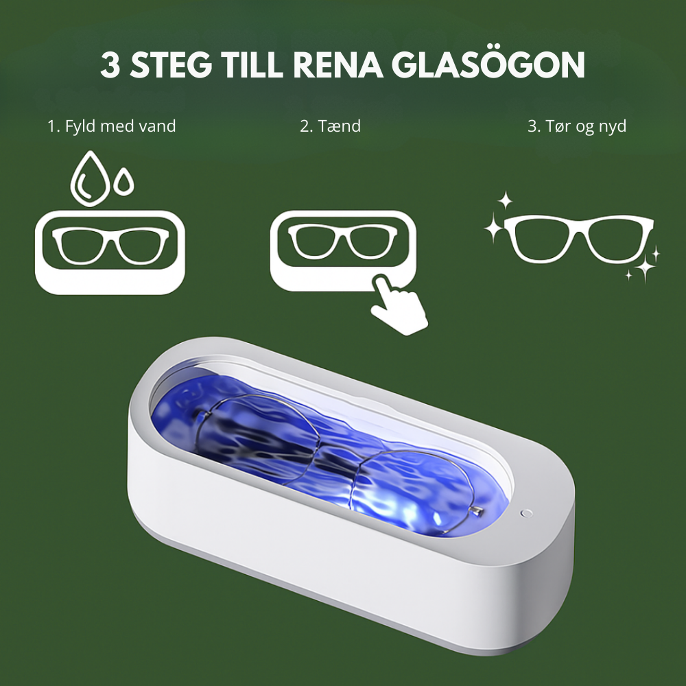 UltraClean Pro™ | Oplev krystalklare briller på få minutter
