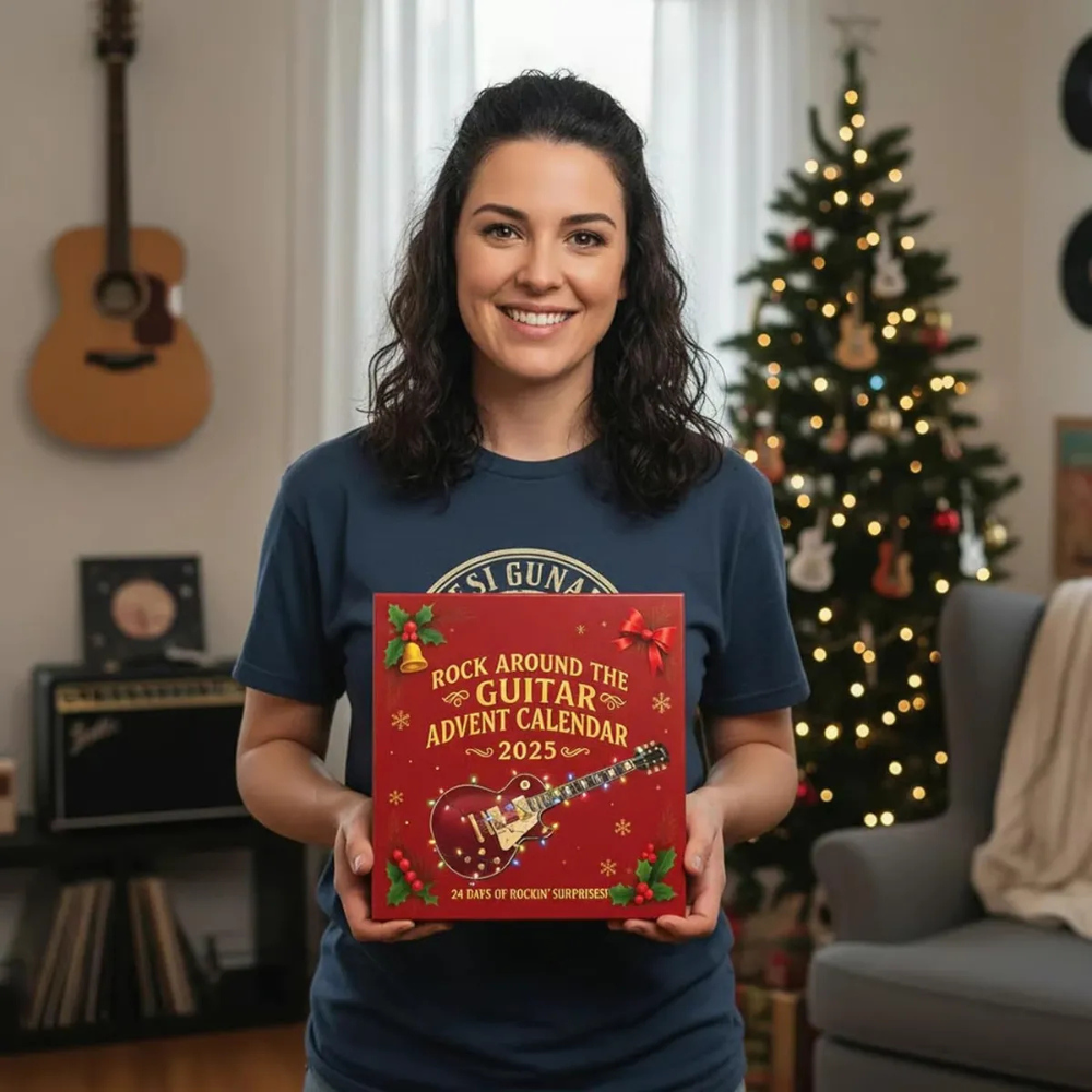 JingleStrings™ | Skab julestemning med 24 miniatureguitarer