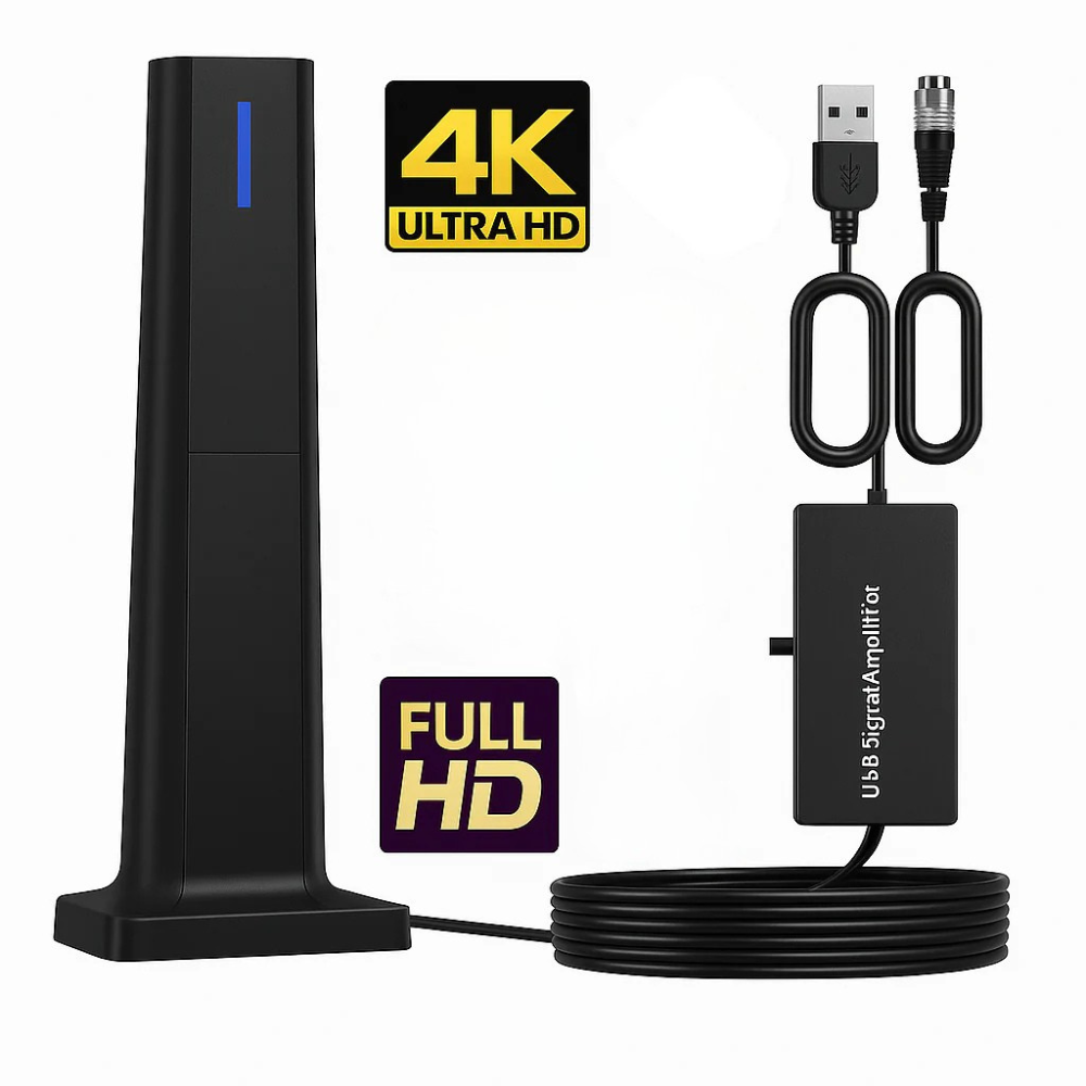 SkyLink™ 4K | Den højtydende antenne, der modtager gratis HD-kanaler med enestående klarhed
