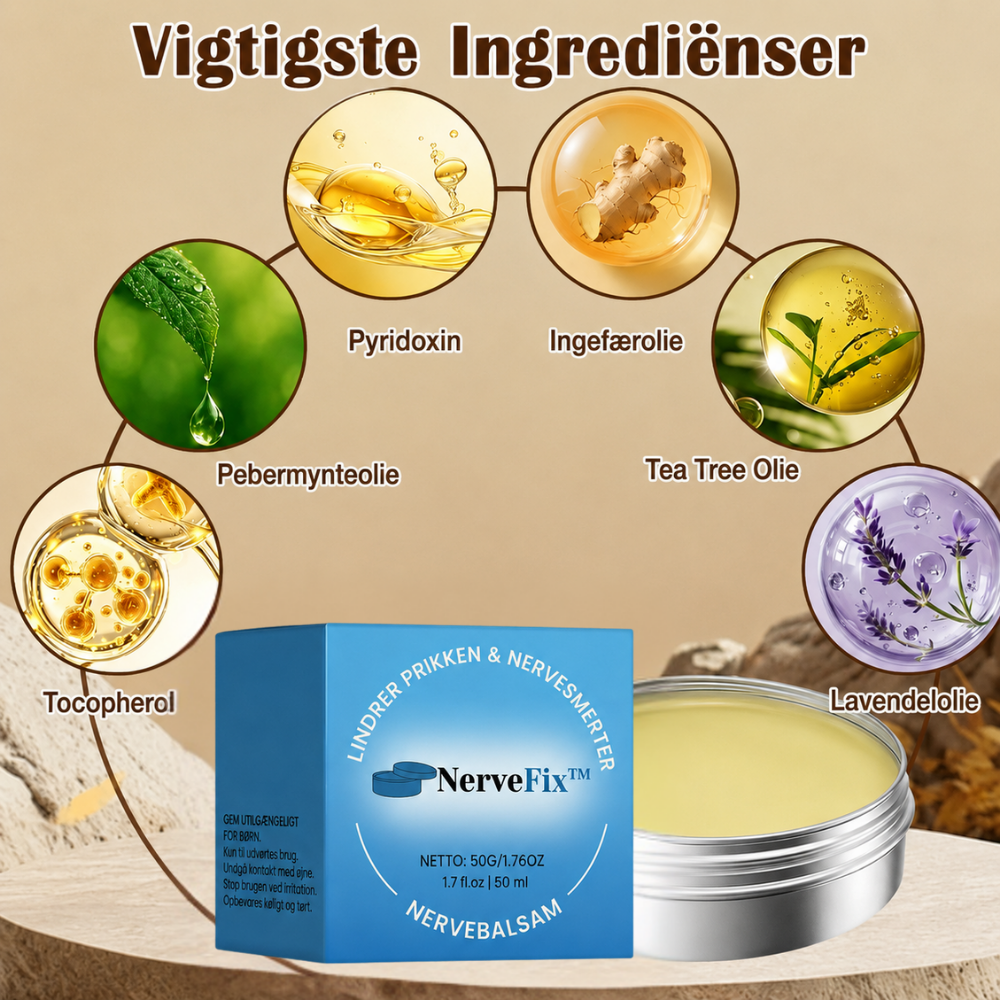 NerveFix™ | Tag kontrollen over dit liv tilbage