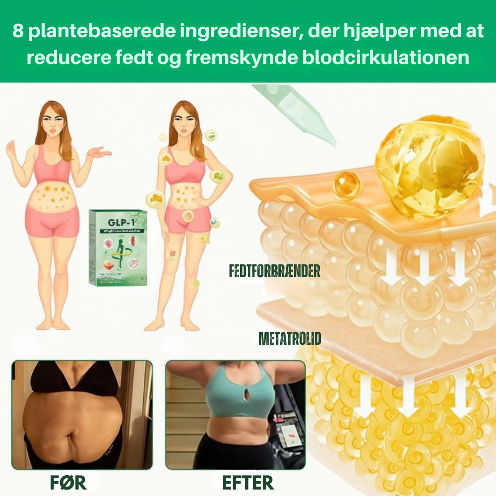 Nureava™ GLP-1 Formula | Føl dig lettere og mere selvsikker når sommeren nærmer sig