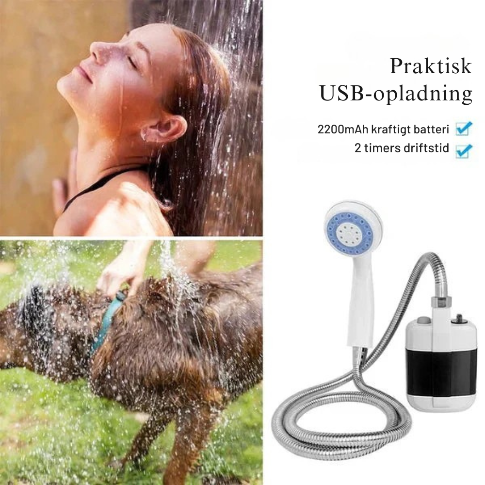 SunShower Pro™ | For nem og bekvem rengøring udendørs!
