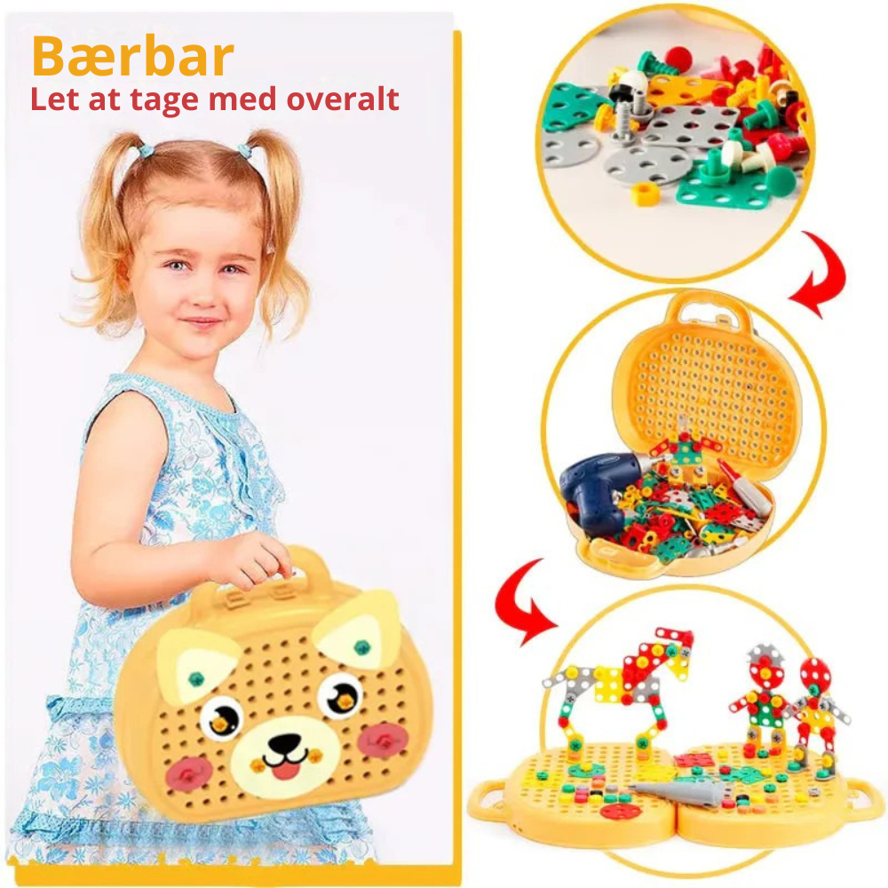 LittleBuilder™ | Giv dit barn kreativitet, selvtillid og læring gennem leg