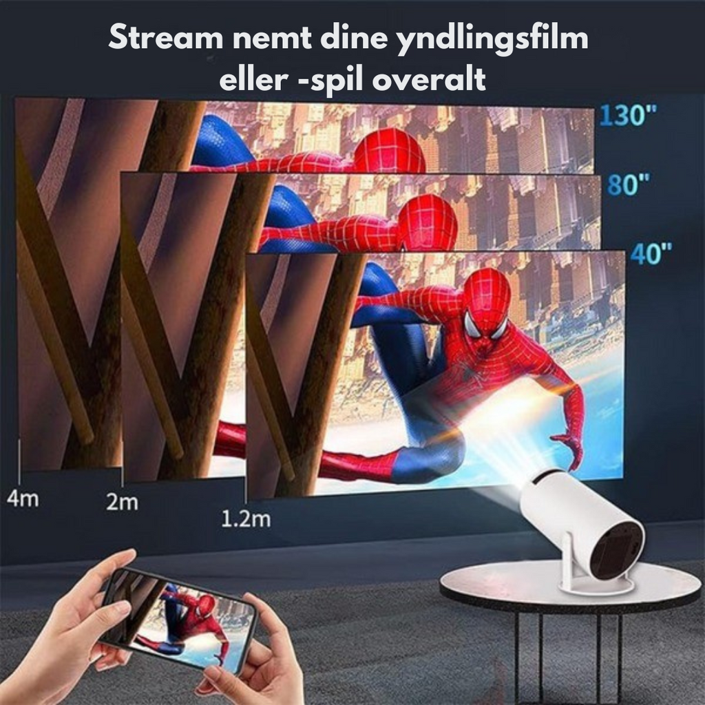 EliteCinema™ | Smart HD-projektor - op til 4K HD-opløsning