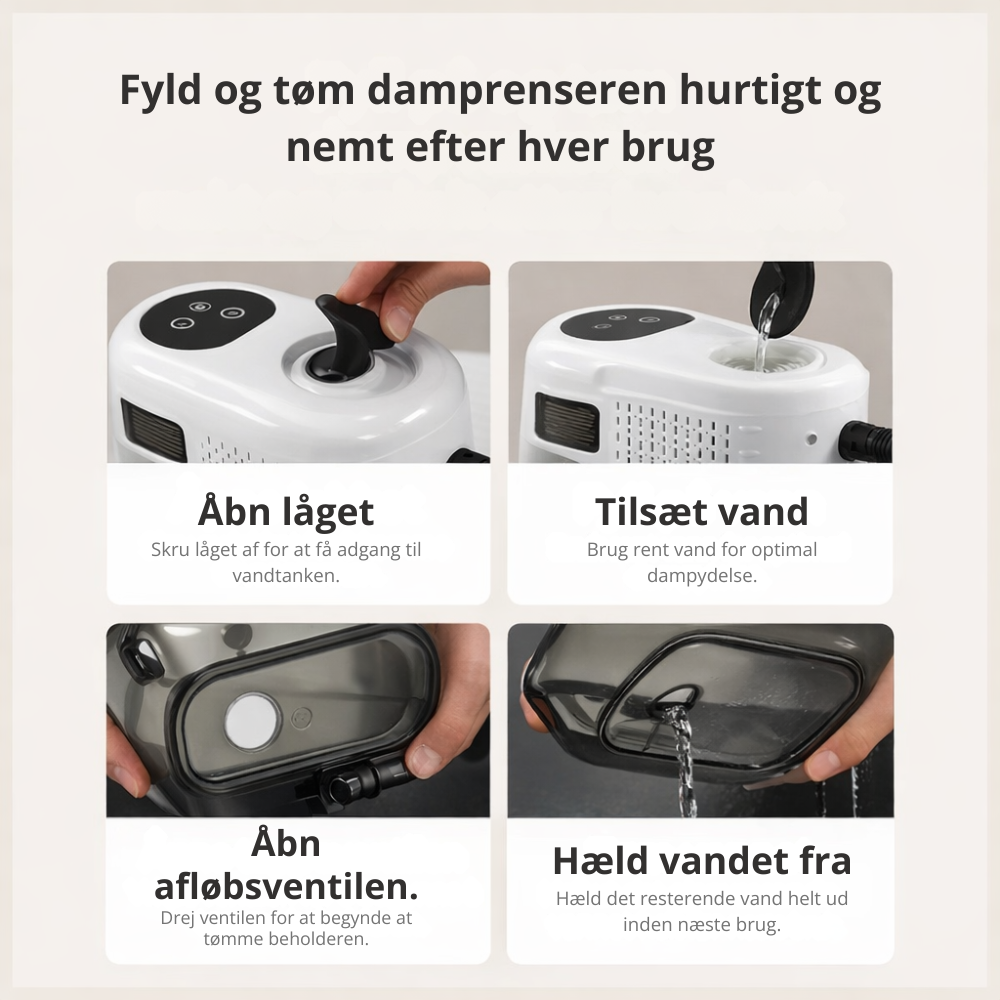 PowerSteam™ | Gør hjemmet dybt rent med damp