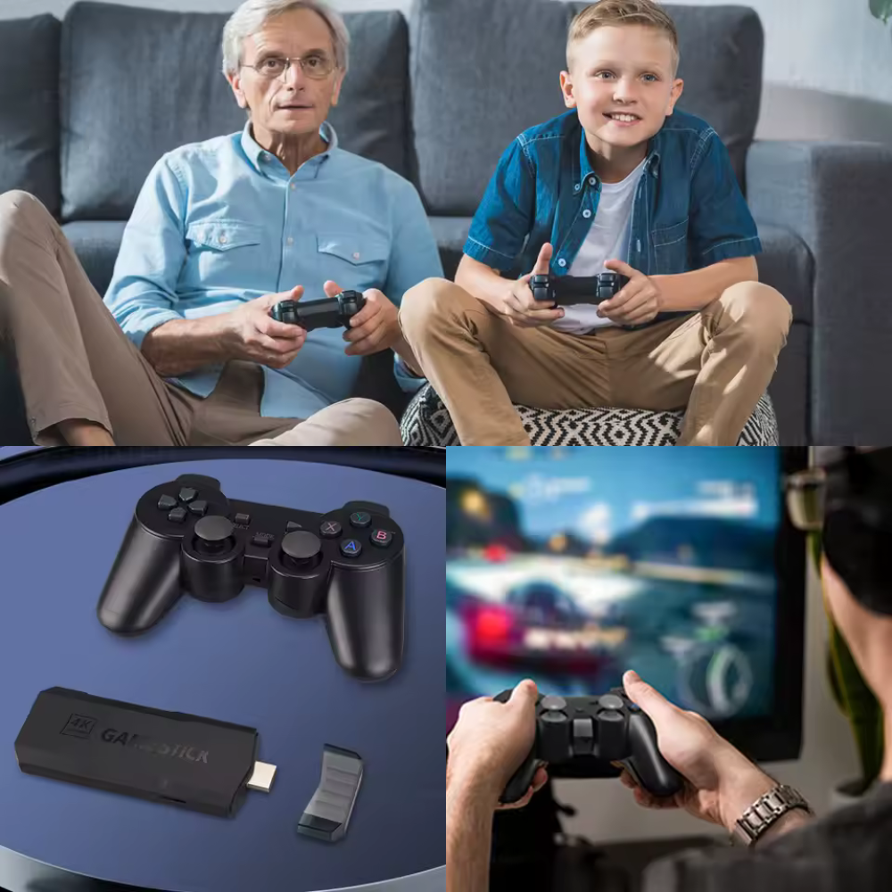 RetroGames™ Stick | Oplev nostalgi med de bedste 20.000 klassiske spil