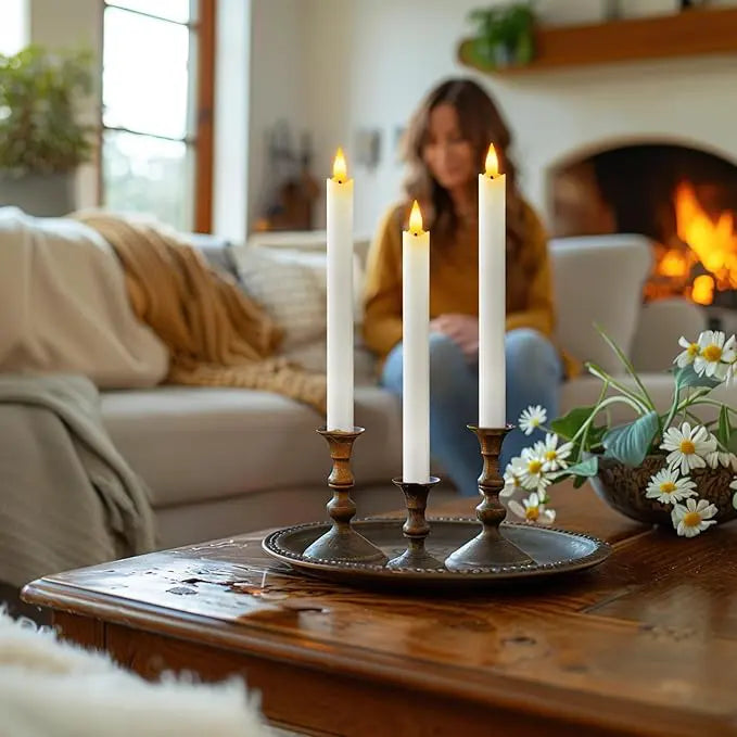 HyggeFlamme™ | Skab ægte hygge med levende lys – uden brandfare eller rod