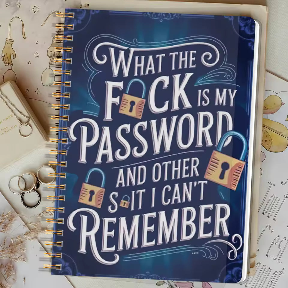 PasswordBog™ | Den sjove måde at få styr på alle dine adgangskoder
